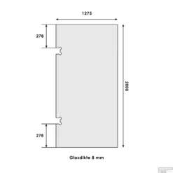 Inloopwand Profielloos Just Creating W1 130 Cm Zonder Beslag Omkeerbaar Helder Glas -Baden Luxe Verkoop inloopwand profielloos just creating w1 130 cm zonder beslag omkeerbaar helder glas tech