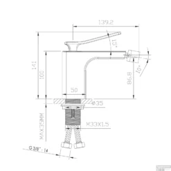 Bidetmengkraan Sapho Jumper 1-hendel 14.1 Cm Chroom 15 Bidetmengkraan Sapho Jumper 1-hendel 14.1 Cm Chroom -Baden Luxe Verkoop jm003 bidetmengkraan sapho jumper 1 hendel 14.1 cm chroom 7