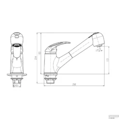 Keukenmengkraan Schutte Albatros Uittrekbare Sproeier 2 Standen Waterbesparend Chroom -Baden Luxe Verkoop keukenmengkraan schutte albatros uittrekbare sproeier 2 standen waterbesparend chroom tech