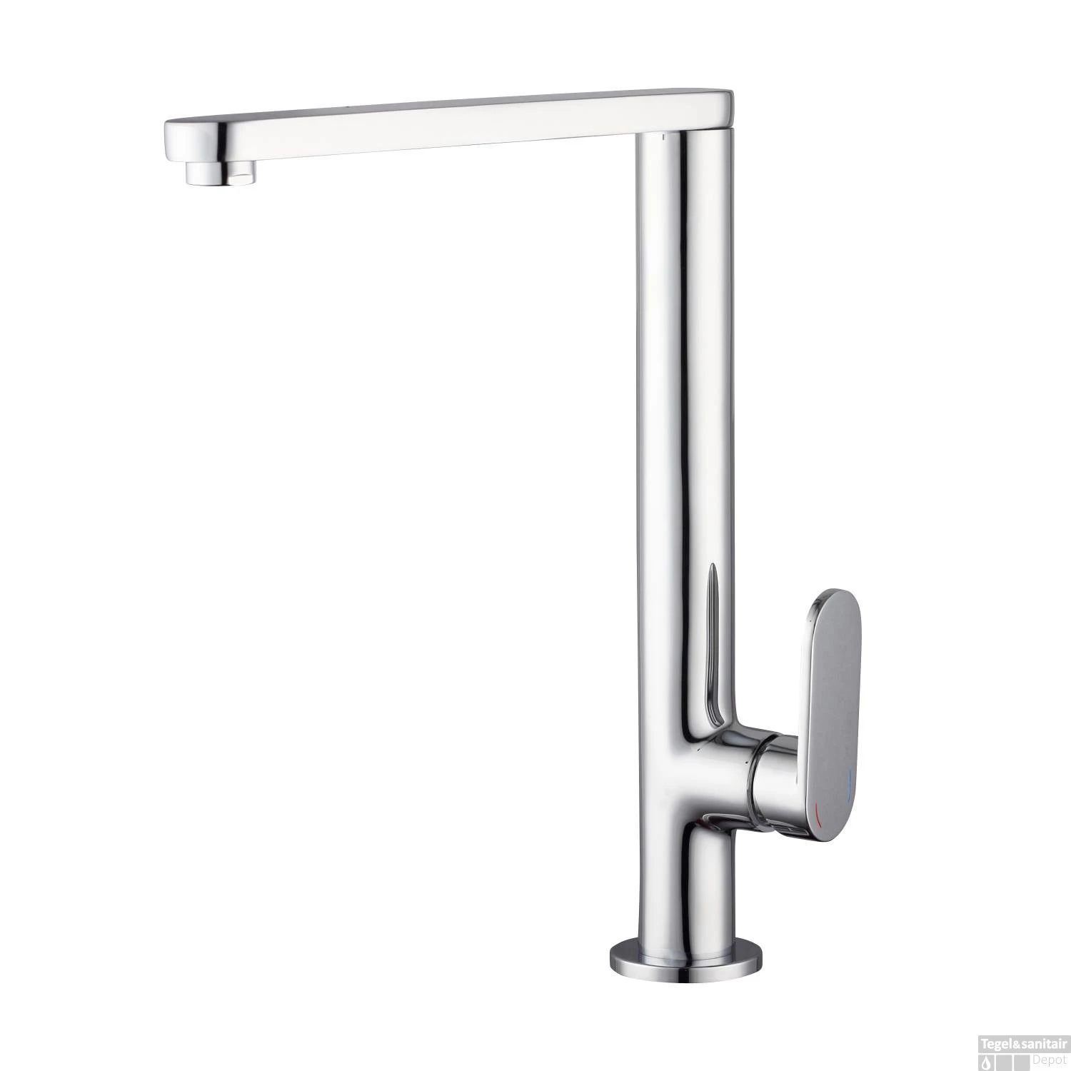 Keukenmengkraan Schutte Chicago Hoge En Draaibare Uitloop Chroom 1 Keukenmengkraan Schutte Chicago Hoge En Draaibare Uitloop Chroom