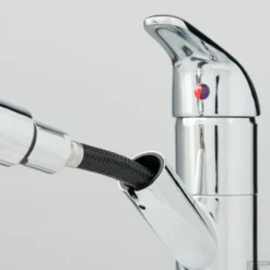 Keukenmengkraan Schutte Falcon Uittrekbare Sproeier Chroom -Baden Luxe Verkoop keukenmengkraan schutte falcon uittrekbare sproeier chroom sfeer3