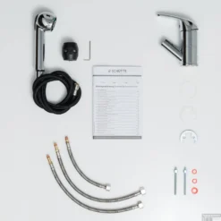 Keukenmengkraan Schutte Supra Uittrekbare Sproeier Chroom -Baden Luxe Verkoop keukenmengkraan schutte supra uittrekbare sproeier chroom sfeer8