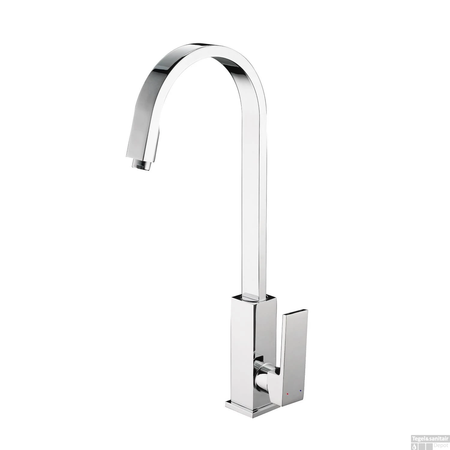 Keukenmengkraan Schutte Tokyo Hoge Draaibare Uitloop Chroom 1 Keukenmengkraan Schutte Tokyo Hoge Draaibare Uitloop Chroom