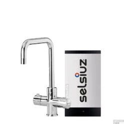 Kokendwaterkraan Selsiuz Haaks Chroom Inclusief Single Boiler