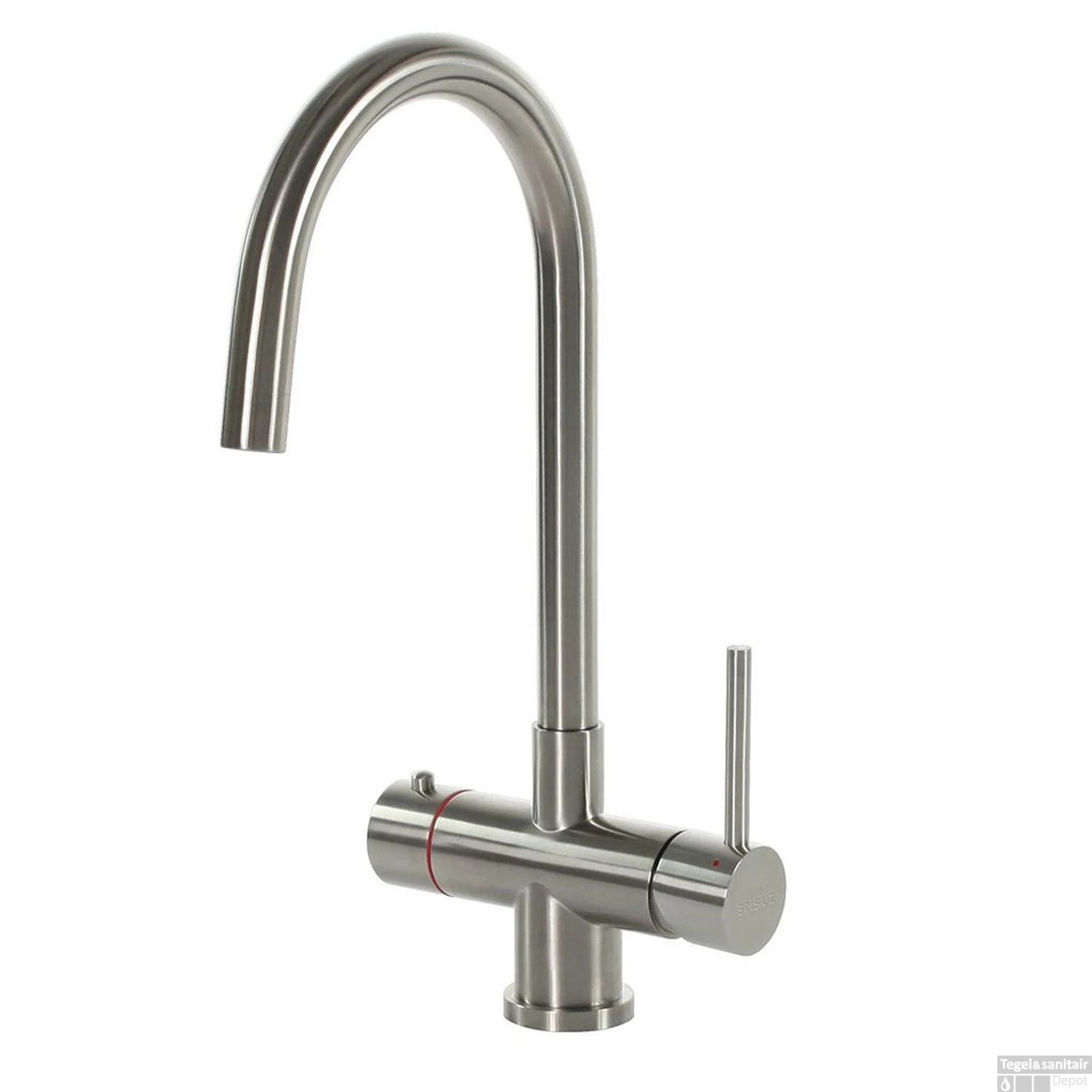 Kokendwaterkraan Selsiuz Steel Rond RVS Inclusief Single Boiler 2 Kokendwaterkraan Selsiuz Steel Rond RVS Inclusief Single Boiler - Afbeelding 2