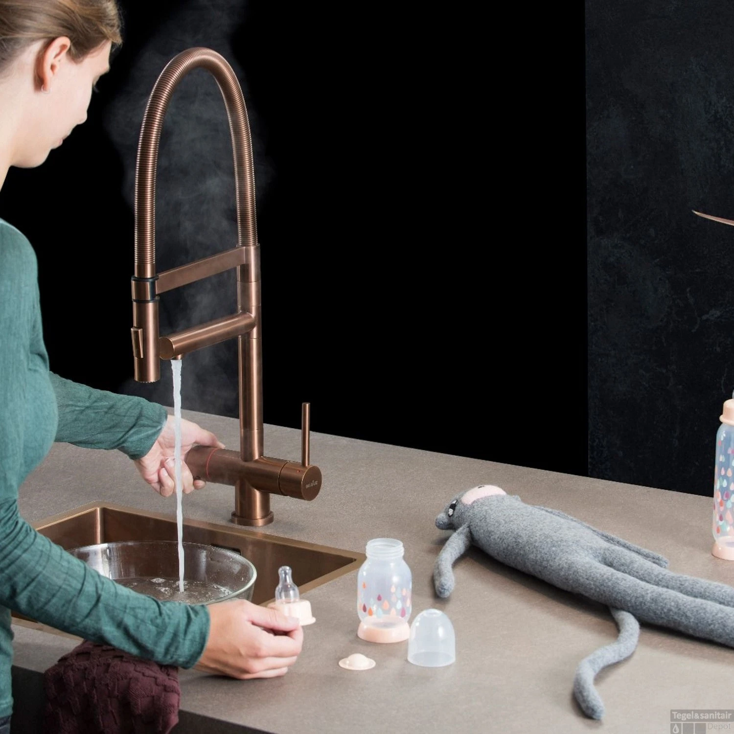 Kokendwaterkraan Selsiuz XL Copper Inclusief Single Boiler 3 Kokendwaterkraan Selsiuz XL Copper Inclusief Single Boiler - Afbeelding 3