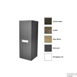 Kolomkast Sanicare Q2/Q3/Q8 Soft-Close Deur 90x33,5x32 Cm Antraciet