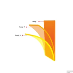 Wiesbaden Douchewand 2.0 10mm | Muurprofiel | NANO Coating | Inloopdouche (Alle Maten) -Baden Luxe Verkoop layersafetyglass 5 7