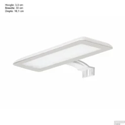 LED Spiegellamp Allibert Luceo 10 Watt 30x3,9x16,1 Cm Mat Wit 5 LED Spiegellamp Allibert Luceo 10 Watt 30x3,9x16,1 Cm Mat Wit -Baden Luxe Verkoop led spiegellamp allibert luceo 10 watt 30x3 9x16 1 cm mat wit tec
