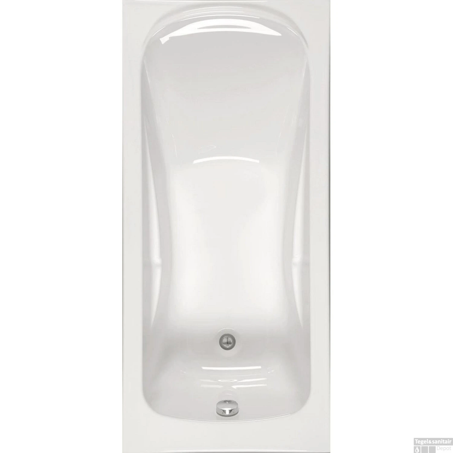 Ligbad Allibert Foria 170x75x51-52 Cm 1 Ligbad Allibert Foria 170x75x51-52 Cm