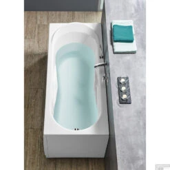 Ligbad Polysan Adriana 160x74x45 Cm Acryl Wit -Baden Luxe Verkoop ligbad polysan adriana 160x74x45 cm acryl wit sph43111 3