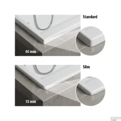 Ligbad Polysan Cleo Slim Inbouw 150x75x48 Cm Wit -Baden Luxe Verkoop ligbad polysan cleo inbouw 150x75x48 cm wit sph27611s 2