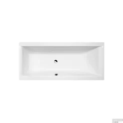 Ligbad Polysan Cleo Slim Inbouw 160x75x48 Cm Wit