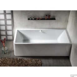 Ligbad Polysan Marlene 165x75x63 Cm Asymmetrisch Rechts Wit