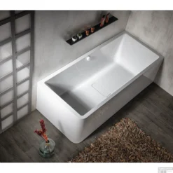 Ligbad Polysan Marlene 165x75x63 Cm Asymmetrisch Rechts Wit -Baden Luxe Verkoop ligbad polysan marlene 165x75x63 cm asymmetrisch rechts wit sph72403mcr 3