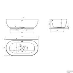 Ligbad Polysan Pagoda Gegoten Marmer 170x85x58 Cm Wit -Baden Luxe Verkoop ligbad polysan pagoda gegoten marmer 170x85x58 cm wit sph72976 tech