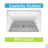 Ligbad Riho Castello 180x120 Cm Whirlpool Dubbel Systeem