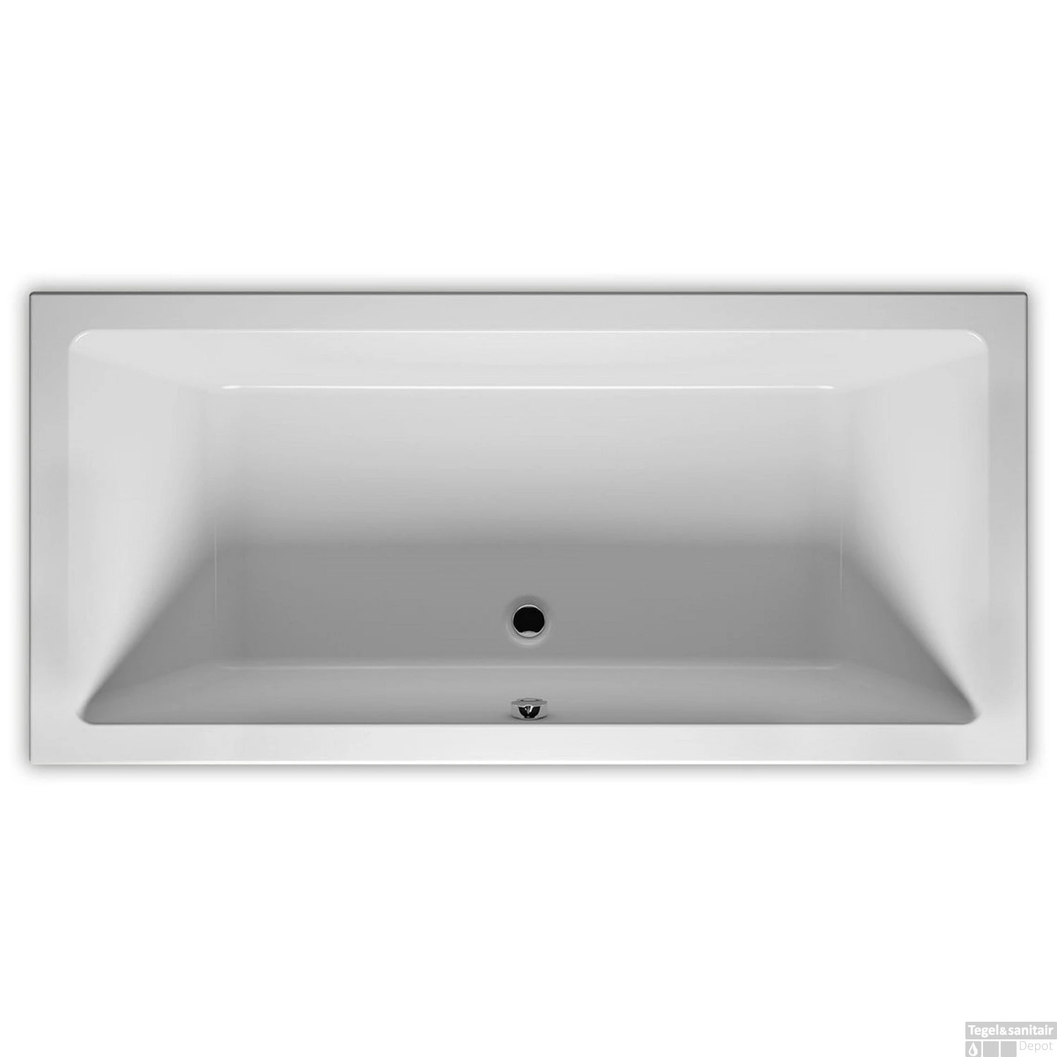 Ligbad Riho Lugo 170x75 Cm Mat Wit