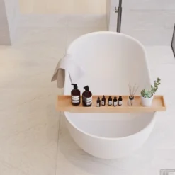 Ligbad Vrijstaand Ideavit Solidera 150x76x53 Cm Solid Surface Mat Wit -Baden Luxe Verkoop ligbad vrijstaand ideavit solidera 150x76x53 cm solid surface mat wit sfeer1