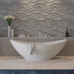 Ligbad Vrijstaand Ideavit Solidlectus 180x100x62 Cm Solid Surface Mat Wit -Baden Luxe Verkoop ligbad vrijstaand ideavit solidlectus 180x100x62 cm solid surface mat wit sfeer1