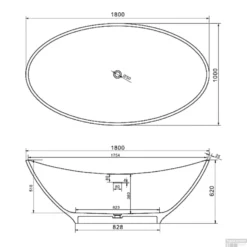 Ligbad Vrijstaand Ideavit Solidlectus 180x100x62 Cm Solid Surface Mat Wit -Baden Luxe Verkoop ligbad vrijstaand ideavit solidlectus 180x100x62 cm solid surface mat wit tec