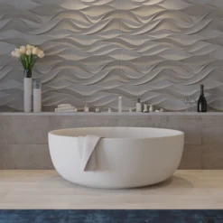 Ligbad Vrijstaand Ideavit Solidround 135x49 Cm Solid Surface Mat Wit -Baden Luxe Verkoop ligbad vrijstaand ideavit solidround 135x49 cm solid surface mat wit sfeer