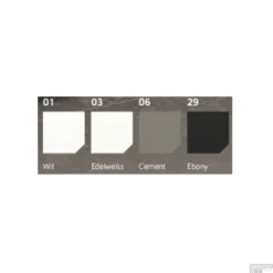 Vrijstaand Bad Xenz Fenna 170x80x60 Cm Acryl Met Overloop En Waste Cement Grijs -Baden Luxe Verkoop ligbad xenz kleuren 1 1