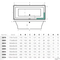 Ligbad Xenz Society 190x80x50 Cm Inbouw Acryl Cement -Baden Luxe Verkoop ligbad xenz society 190x80x50 cm inbouw acryl cement 6885 06 tech