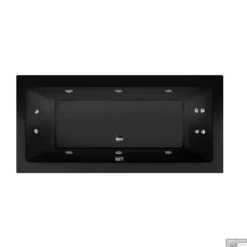 Whirlpool Xenz Society Ebony 190x90x50 Cm Enkel Systeem Mat Zwart