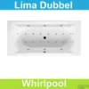 Ligbad Riho Lima 170 X 75 Cm Whirlpool Dubbel Systeem