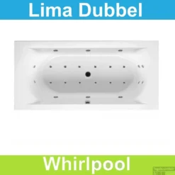 Ligbad Riho Lima 170 X 75 Cm Whirlpool Dubbel Systeem
