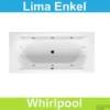 Ligbad Riho Lima 170x75 Cm Whirlpool Enkel Systeem