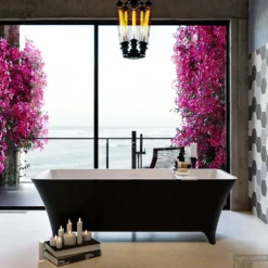 LUNDY Vrijstaand Bad 170x75cm Kleur Urban / Talc -Baden Luxe Verkoop lundy 2 00003