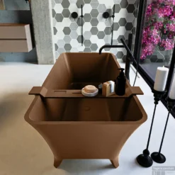 LUNDY Vrijstaand Bad 170x75cm Kleur Rust / Rust -Baden Luxe Verkoop lundy 4 00024