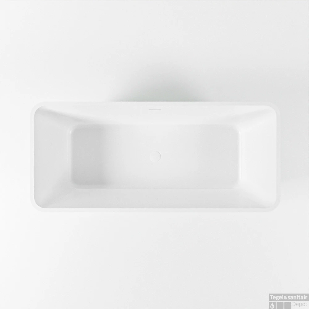 LUNDY Vrijstaand Bad 170x75cm Kleur Greey / Talc 10 LUNDY Vrijstaand Bad 170x75cm Kleur Greey / Talc - Afbeelding 10