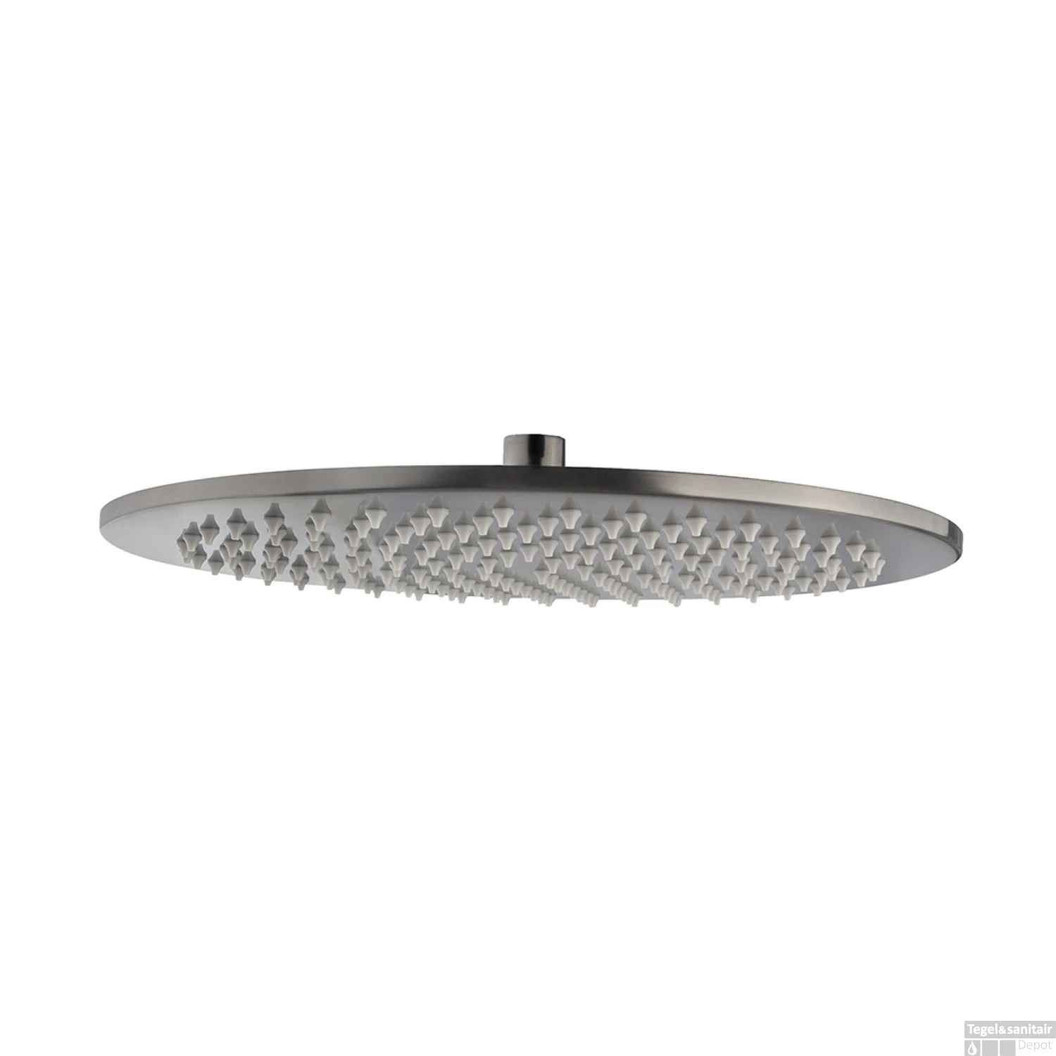 Luxe Hoofddouche Wiesbaden Rond 30 Cm Gunmetal 1 Luxe Hoofddouche Wiesbaden Rond 30 Cm Gunmetal