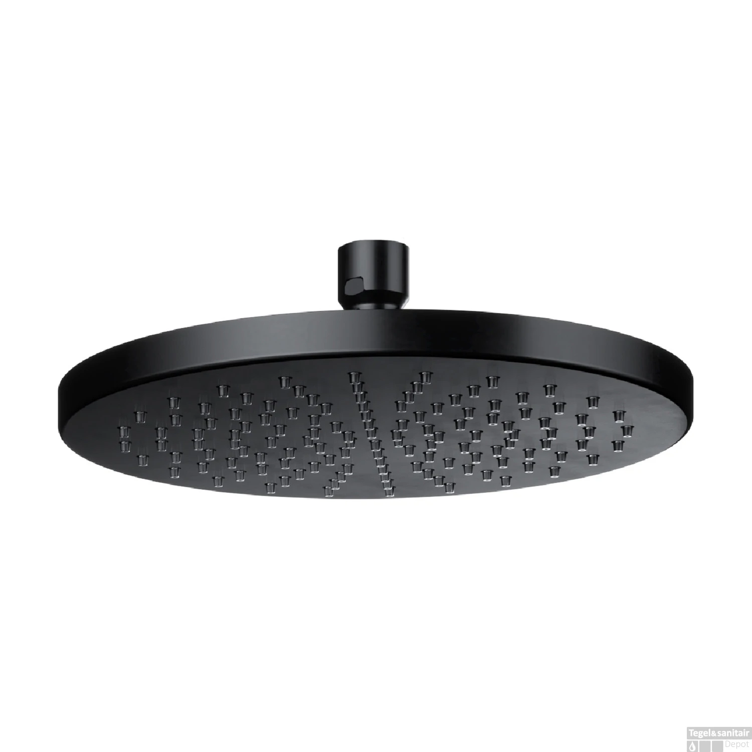 Hoofddouche Hotbath Cobber Opbouw 30 Cm Mat Zwart