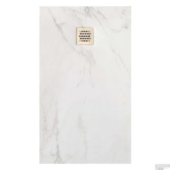 Douchebak Ardesia Marmi Blanco 90x120 Cm