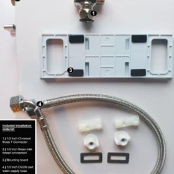 Maro D'Italia FP108 Stroomloze Douchewc 48x37cm Met Softclose En QuickRelease Wit (losse Zitting) -Baden Luxe Verkoop maro ditalia fp108 000