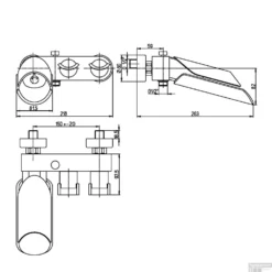 Mengkraan Bad-Douche Lamborghini Monza Geborsteld Zwart -Baden Luxe Verkoop mengkraan bad douche lamborghini monza geborsteld zwart tech