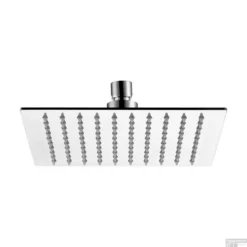 Regendouchekop Sapho Slim Vierkant 30 Cm RVS Gepolijst