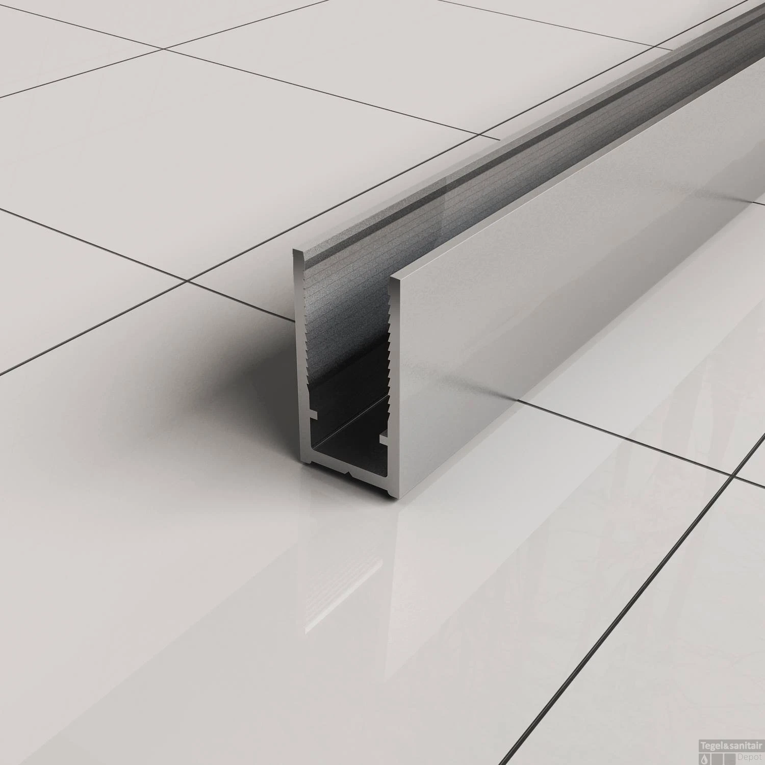 BWS Inloopdouche Pro Line Helderglas 90x200 8mm Nano Coating Chroom Profiel En Stang 3 BWS Inloopdouche Pro Line Helderglas 90x200 8mm Nano Coating Chroom Profiel En Stang - Afbeelding 3