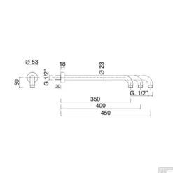 Inbouw Regendouche Set Sanimex Giulini Thermostatisch Rond Chroom -Baden Luxe Verkoop muuruitloop sanimex giulini 35 cm rond chroom f1751 35 1 3