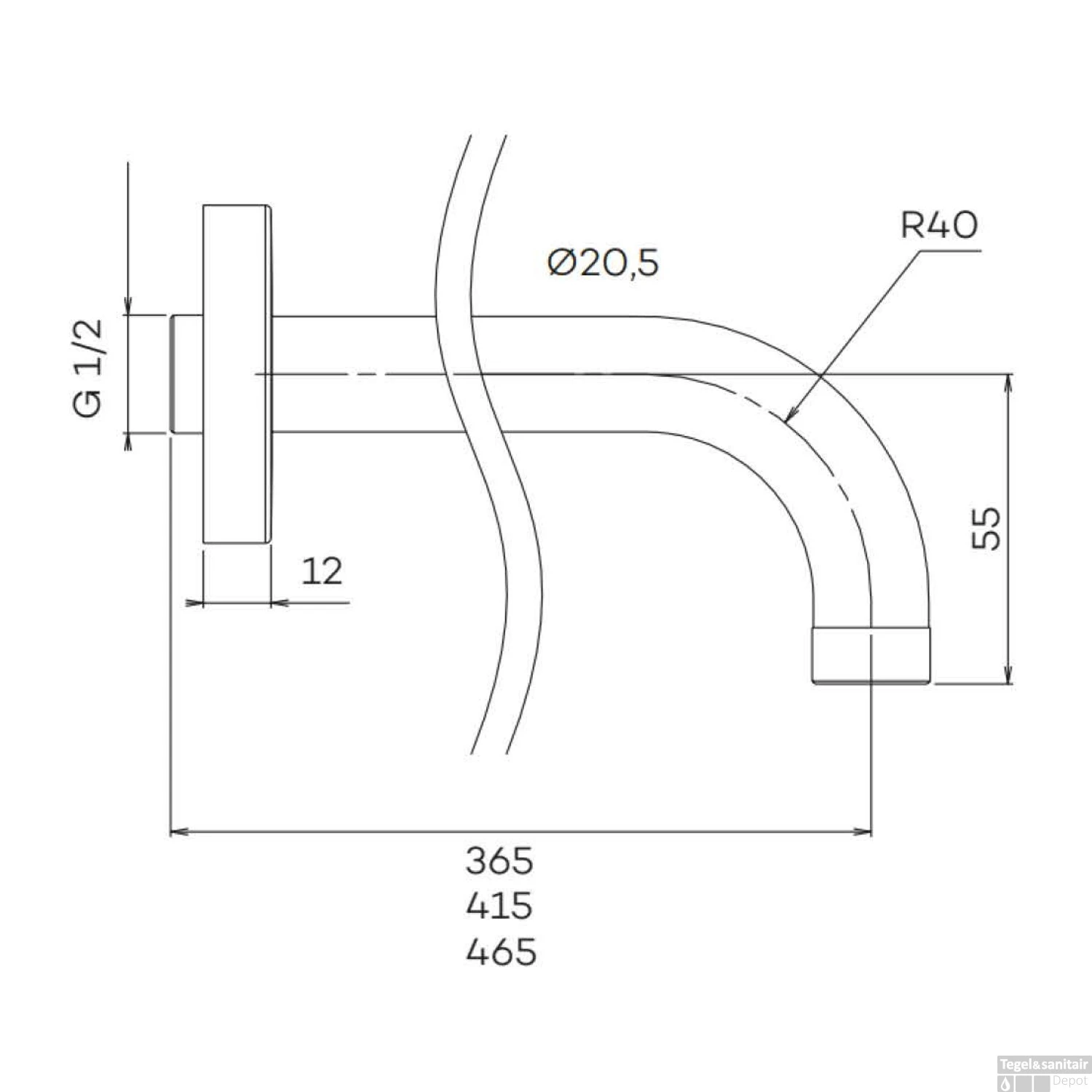 Wandarm Lagoo Nesso Rond 35 Cm RVS Geborsteld Koper 2 Wandarm Lagoo Nesso Rond 35 Cm RVS Geborsteld Koper - Afbeelding 2