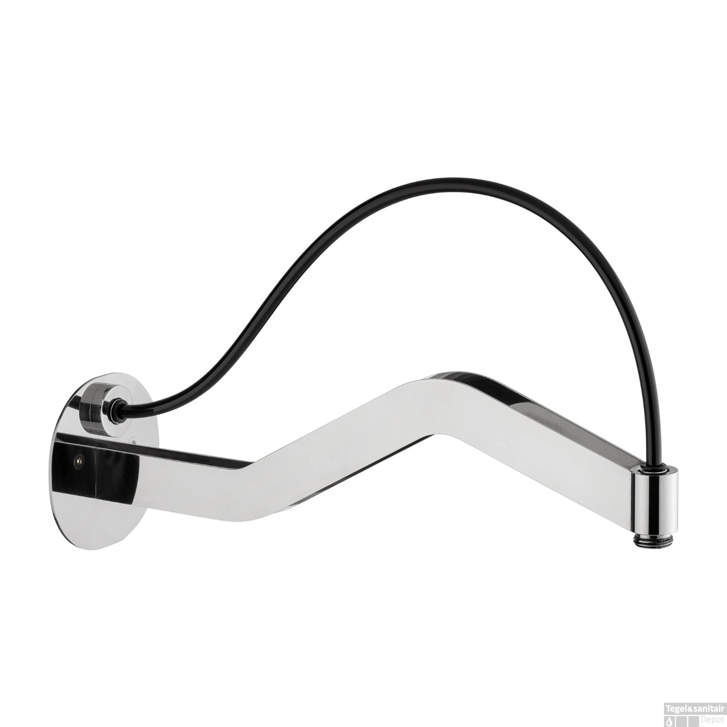 Wandarm Lux Lagoo Nesso 35 Cm RVS Chroom 1 Wandarm Lux Lagoo Nesso 35 Cm RVS Chroom