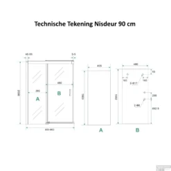 BWS Douchecabine Softclose 2.0 90x120 Cm Met Nisdeur En Zijwand 8mm Aluminium NANO Coating 8 BWS Douchecabine Softclose 2.0 90x120 Cm Met Nisdeur En Zijwand 8mm Aluminium NANO Coating -Baden Luxe Verkoop nisdeur 90 tech 1