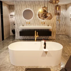 NOBLE Vrijstaand Bad 180x75cm Kleur Talc / Talc 10 NOBLE Vrijstaand Bad 180x75cm Kleur Talc / Talc -Baden Luxe Verkoop noble 2 00002