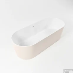 NOBLE Vrijstaand Bad 180x75cm Kleur Linen / Talc