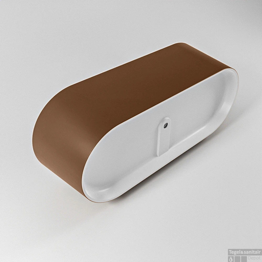 NOBLE Vrijstaand Bad 180x75cm Kleur Rust / Talc 6 NOBLE Vrijstaand Bad 180x75cm Kleur Rust / Talc - Afbeelding 6