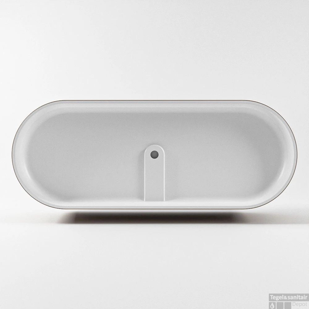 NOBLE Vrijstaand Bad 180x75cm Kleur Rust / Talc 7 NOBLE Vrijstaand Bad 180x75cm Kleur Rust / Talc - Afbeelding 7